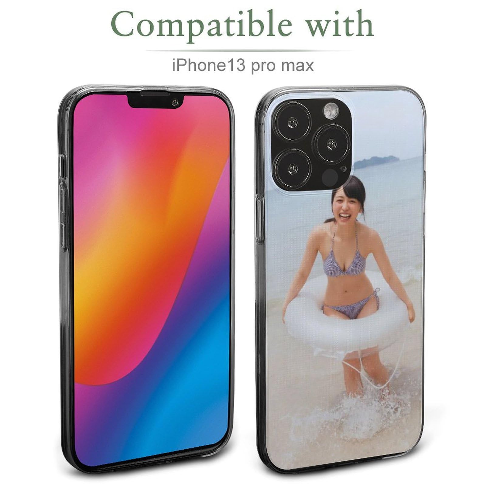 Amazon.co.jp: iPhone 13 Pro Max用 ケース 長濱ねる 水着